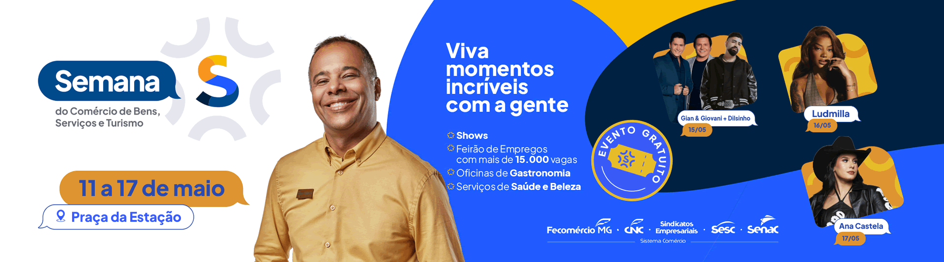 Semana S - 11 a 17 de maio