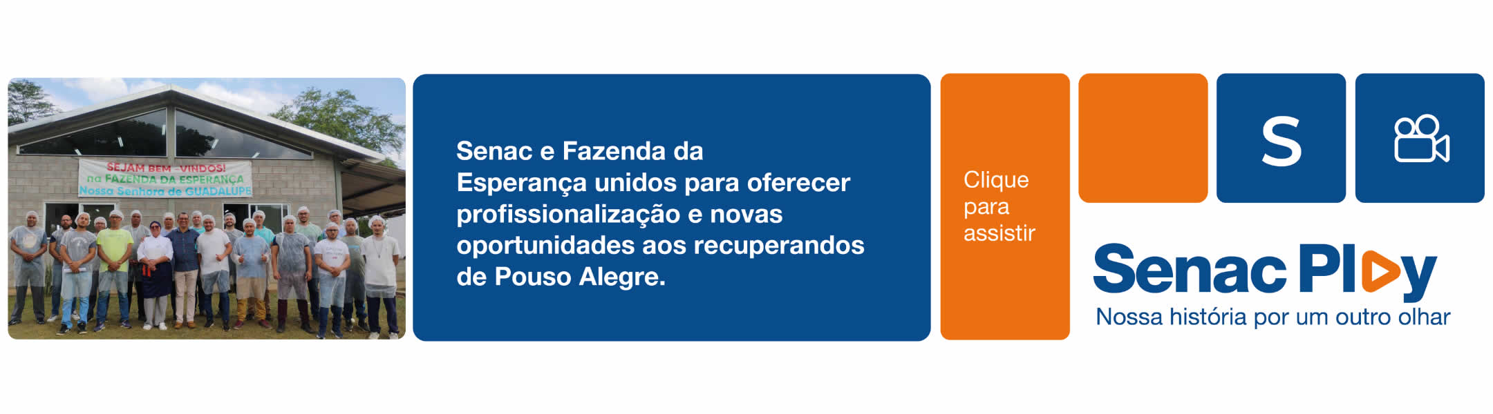 Assista ao Senac Play deste mês.