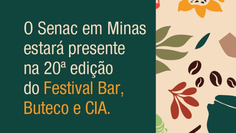 Sistema Fecomércio MG participa da 20ª edição do Festival Bar, Buteco e CIA em Ponte Nova com gastronomia e grandes atrações culturais