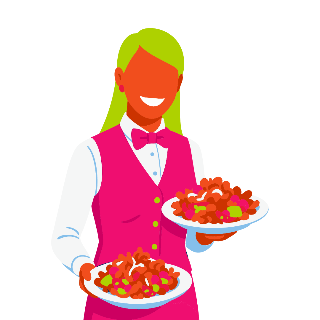 Banner Competições Serviço de Restaurante